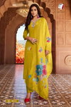 RL 9014 By AF Crepe Handwork Kurti With Bottom Dupatta Wholesale Online